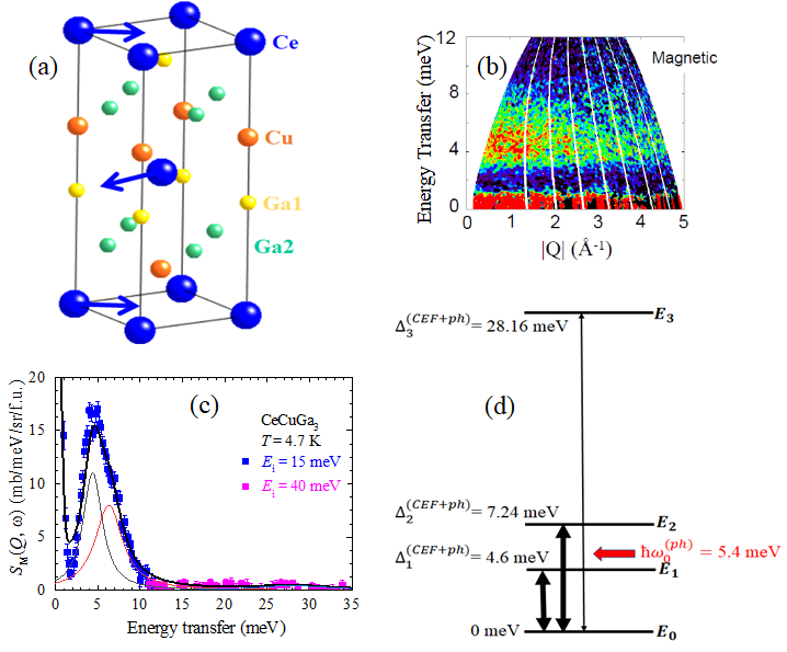 ISIS Rare coupling of electronic and lattice degrees of freedom