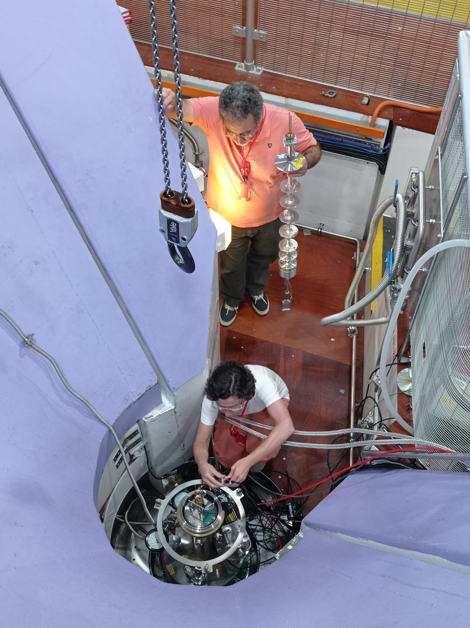 Two scientists use LET machinery for cancer biomarker study