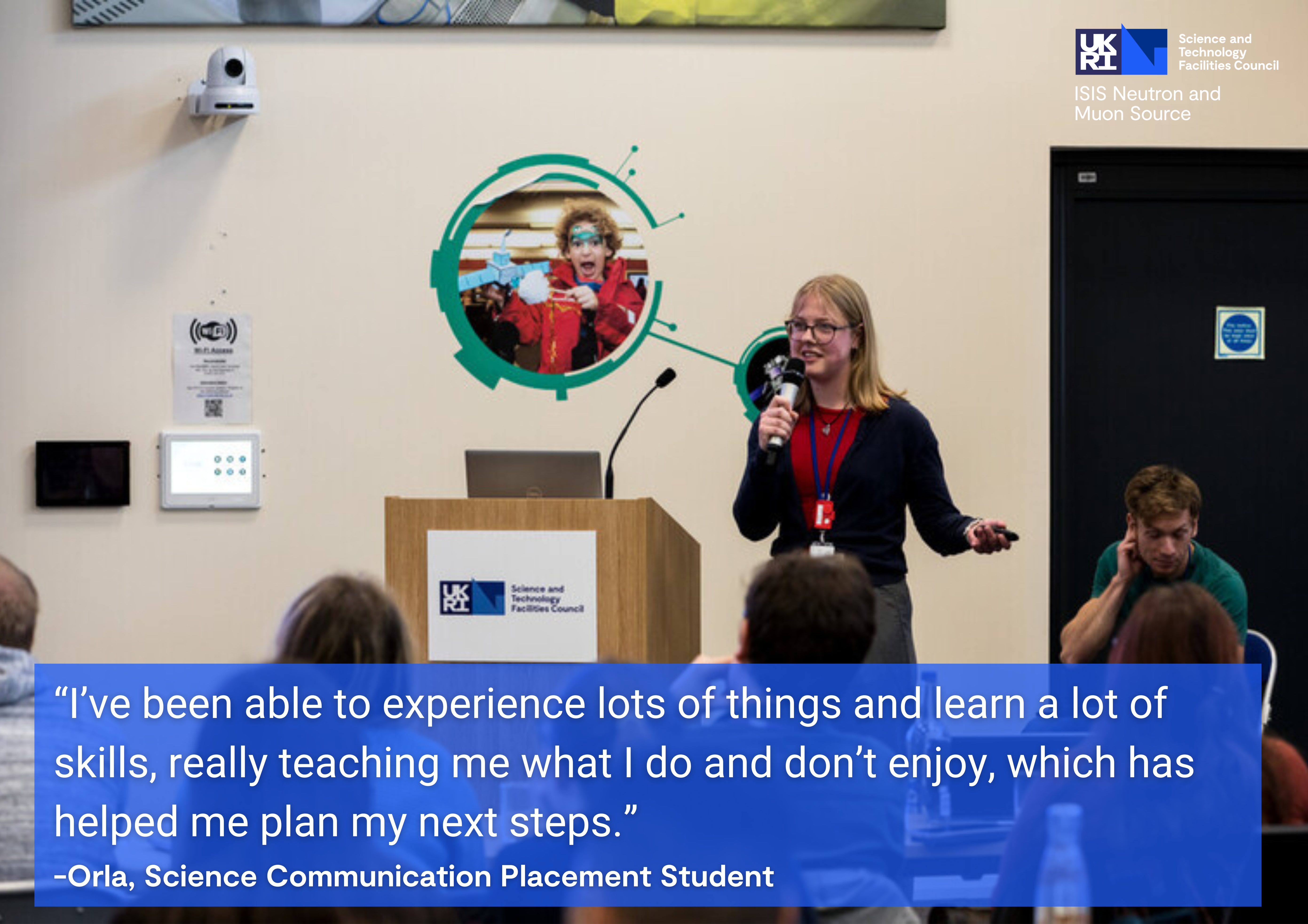 Picture of Orla - Science Communication Placement Student