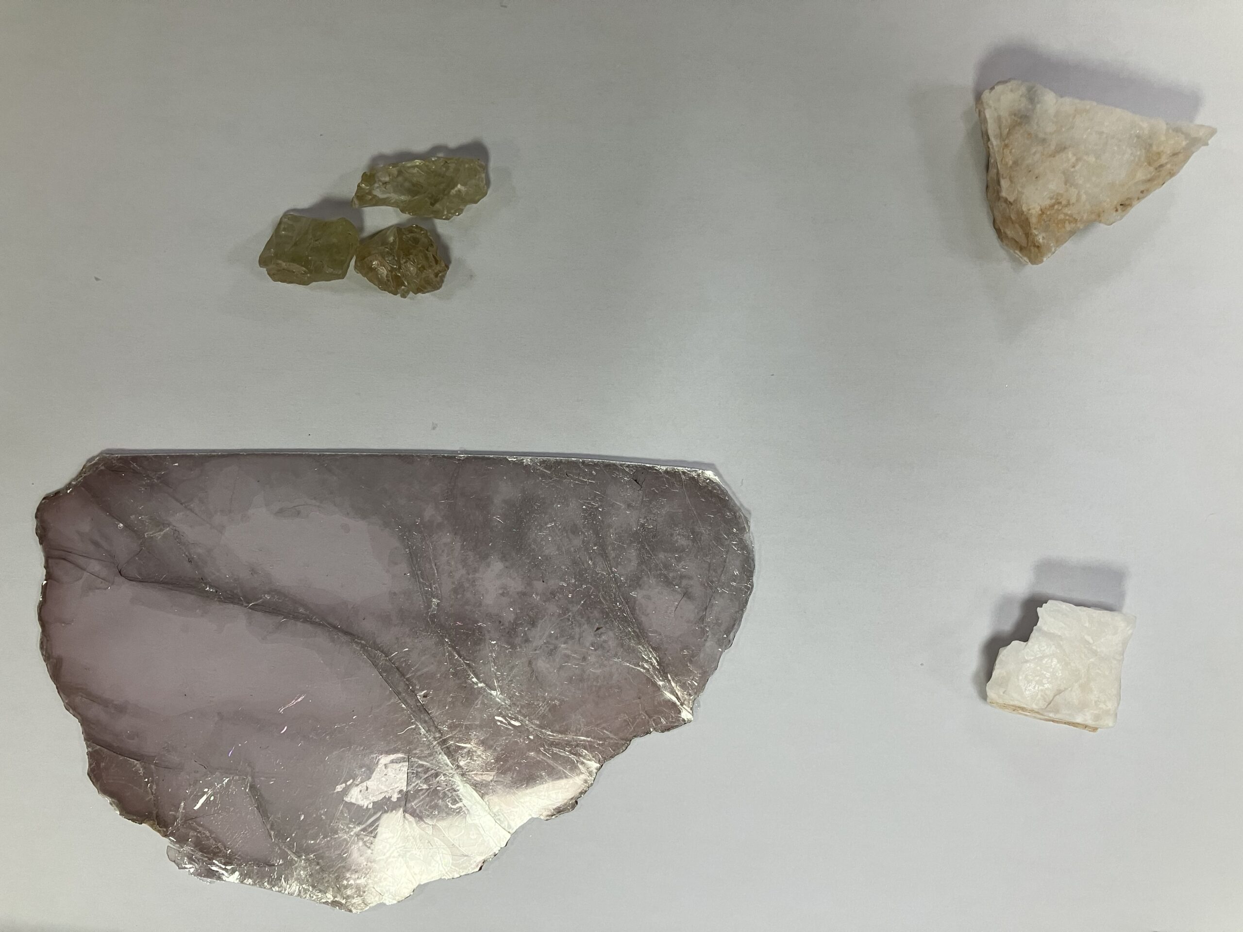 Lithium ore materials