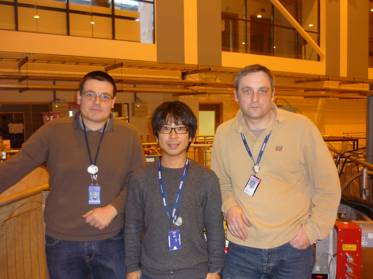 Noriki Terada, Pascal Manuel and Dmitry Khalyavin