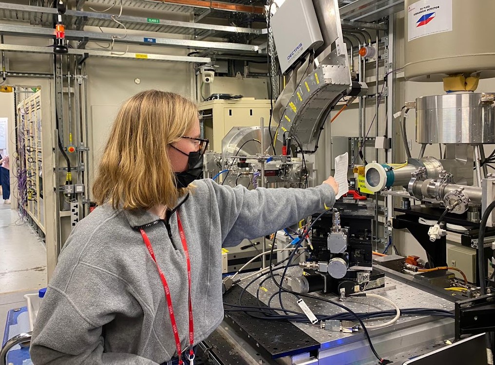 Matilda Rhodes, ISIS Facility Development PhD student