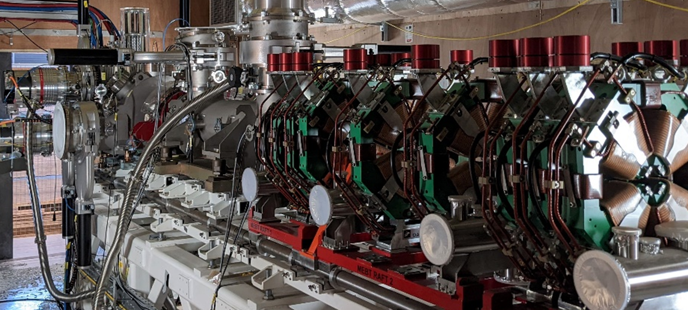 The new pre injector upgrade in progress.