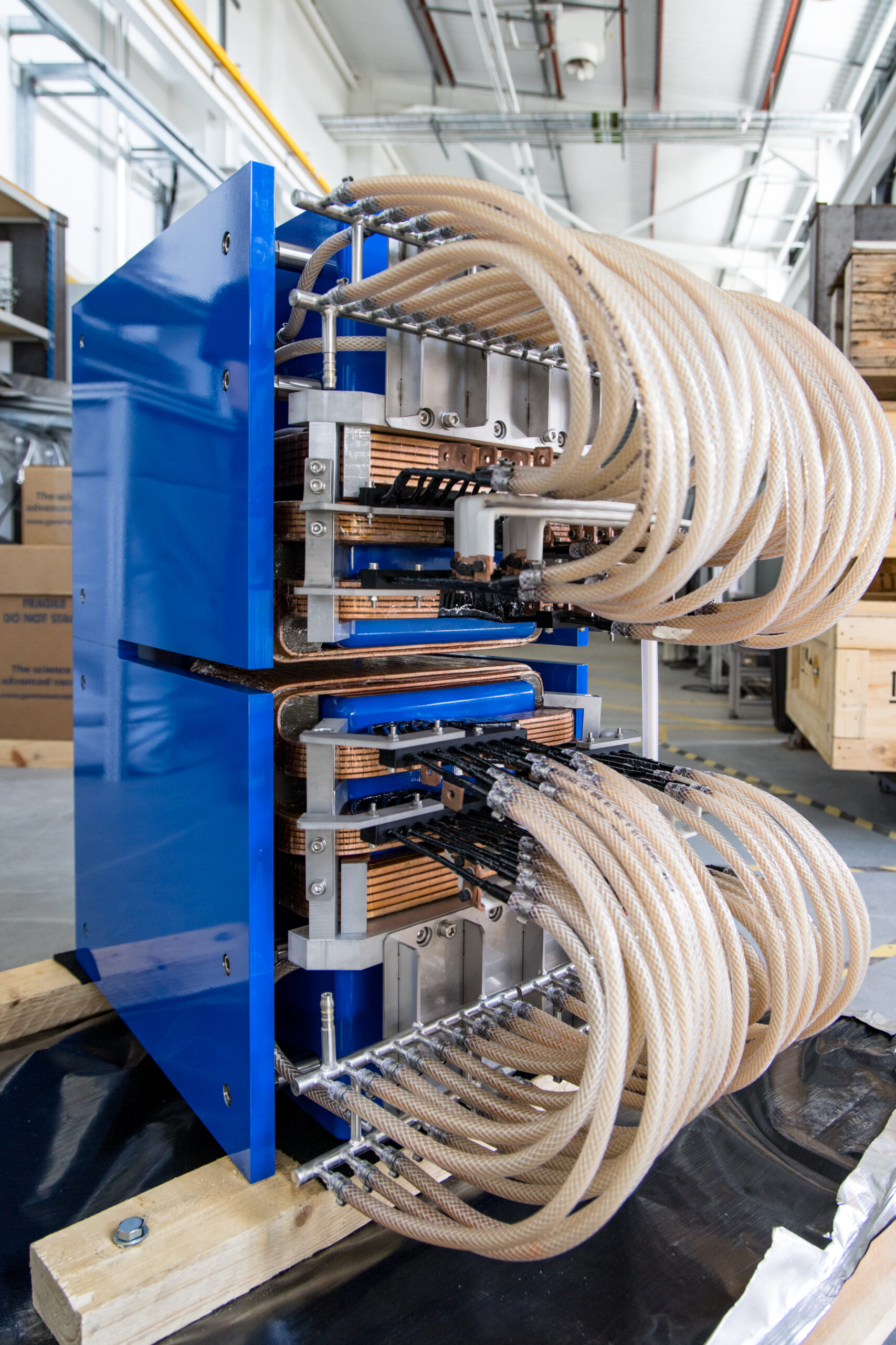 Image shows magnet prototype